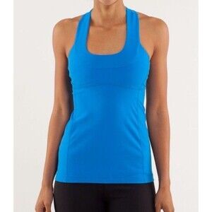 Lululemon Size 4 Scoop Neck Tank Top Blue